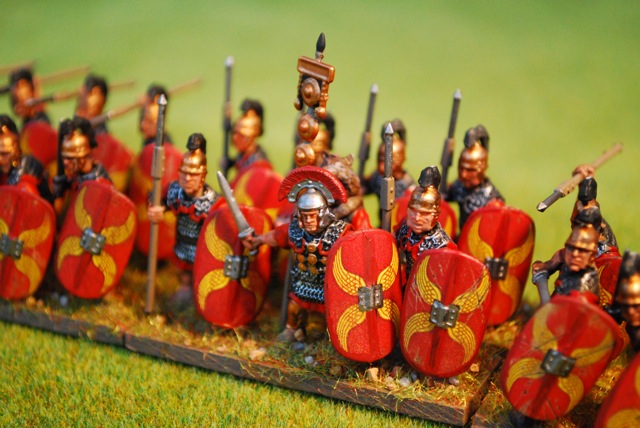 Marian Roman legionaries
